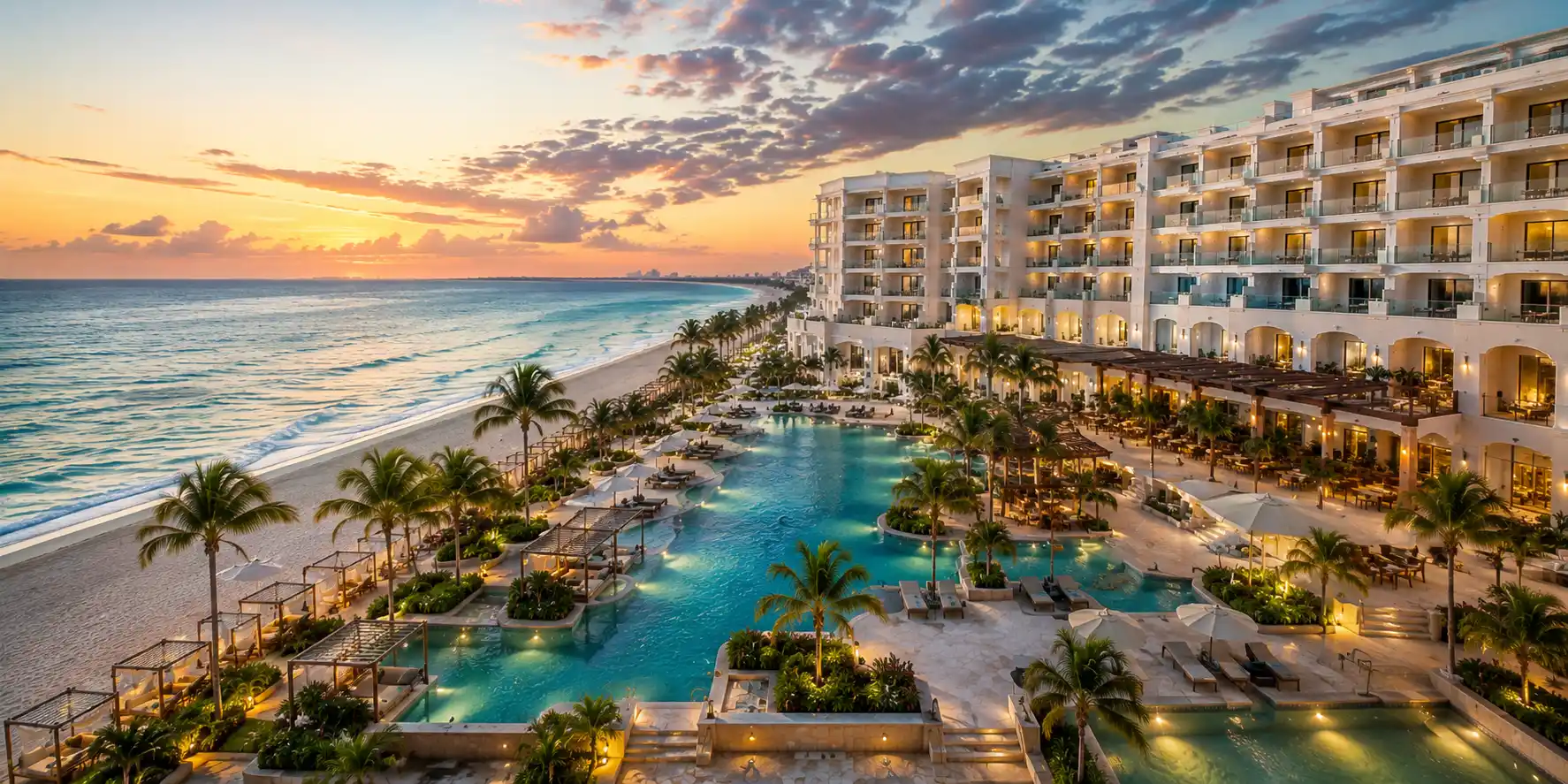 Luxury hotel property