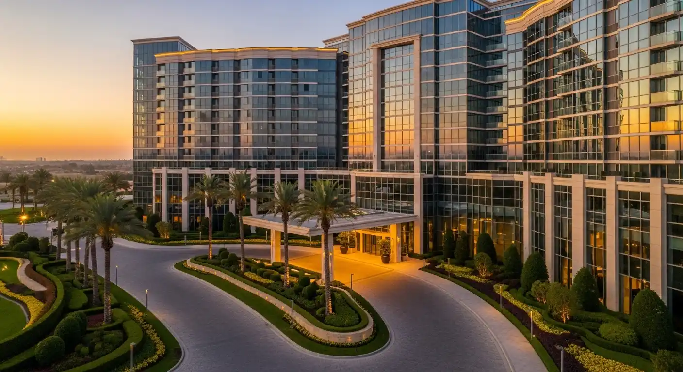 Luxury hotel property