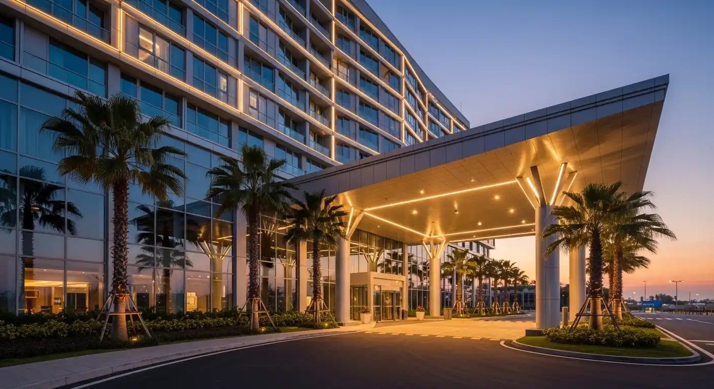 Luxury hotel property