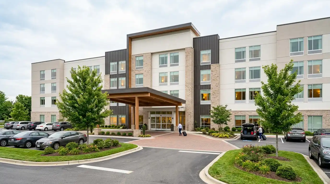 Luxury hotel property