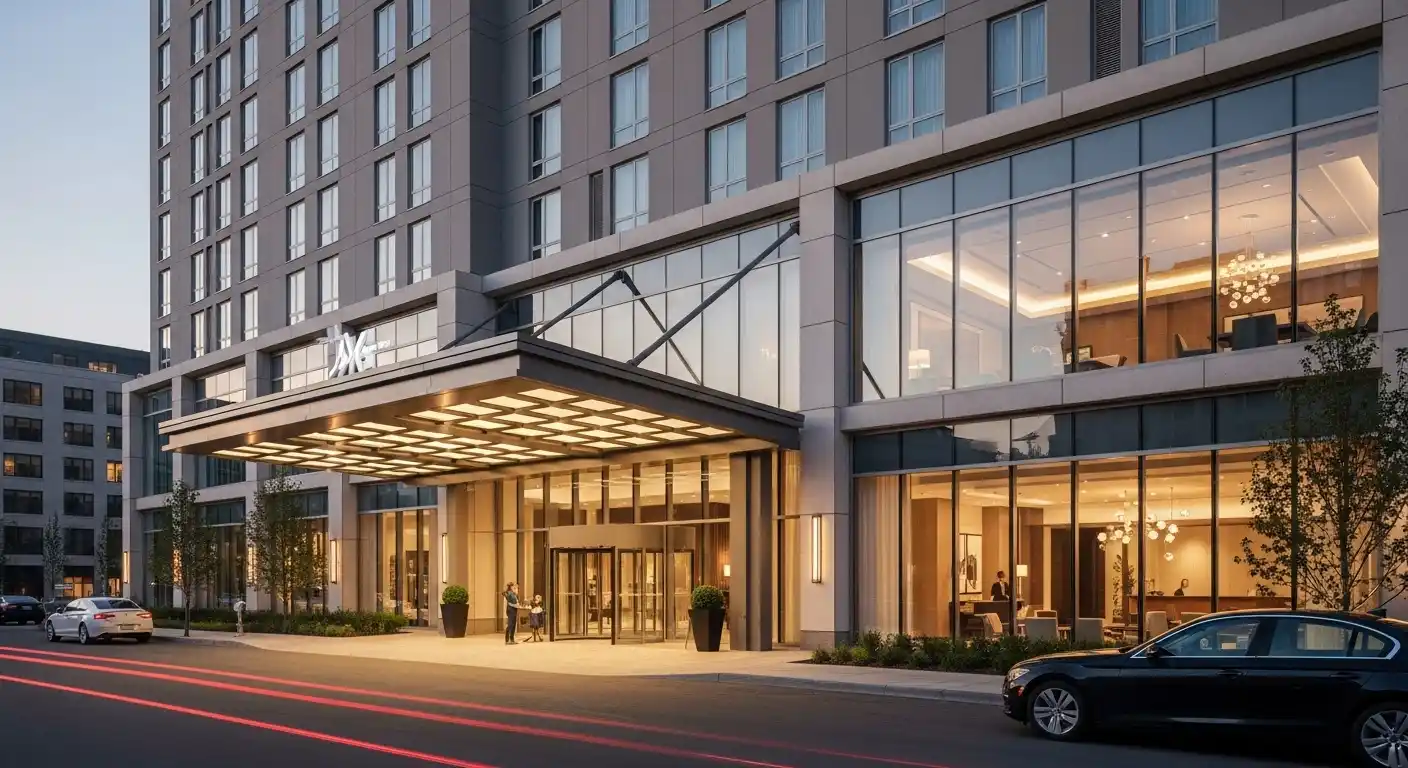 Luxury hotel property