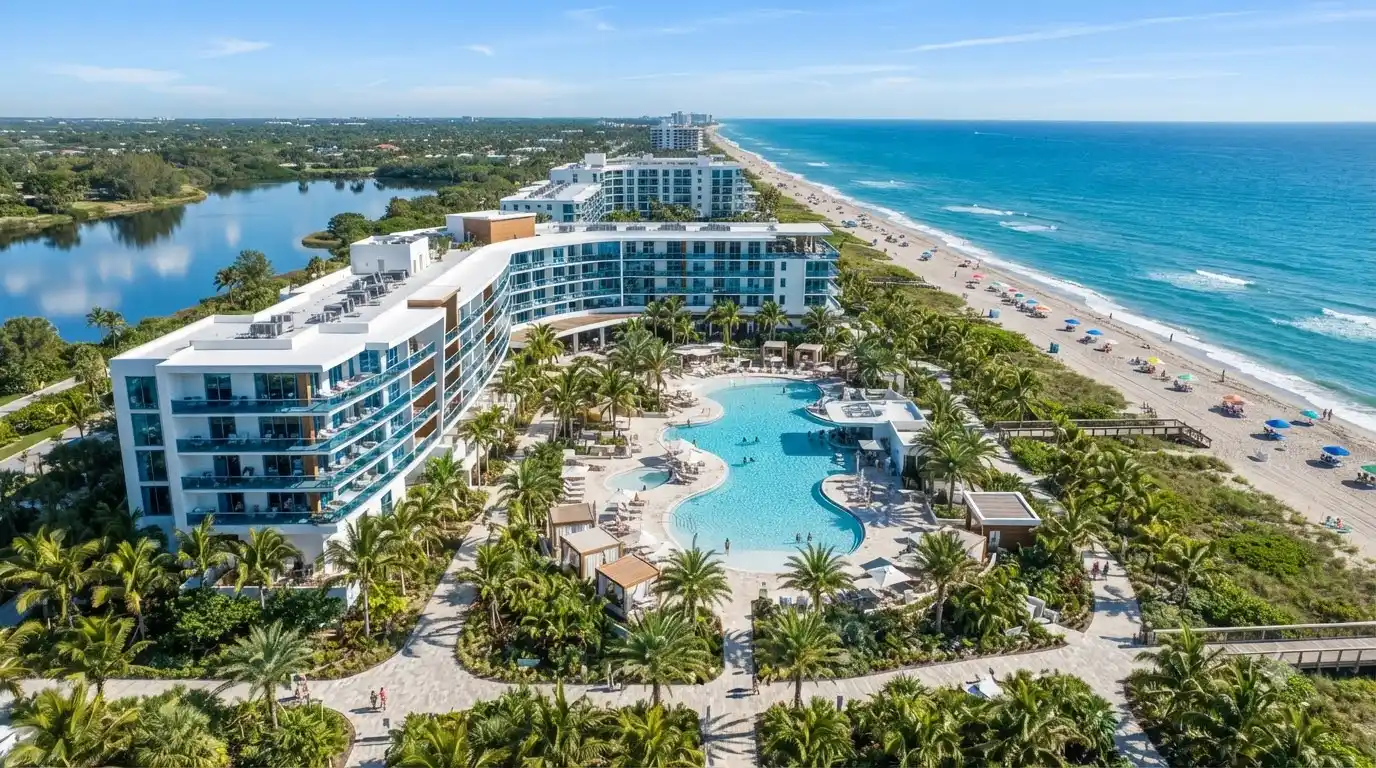 Luxury hotel property