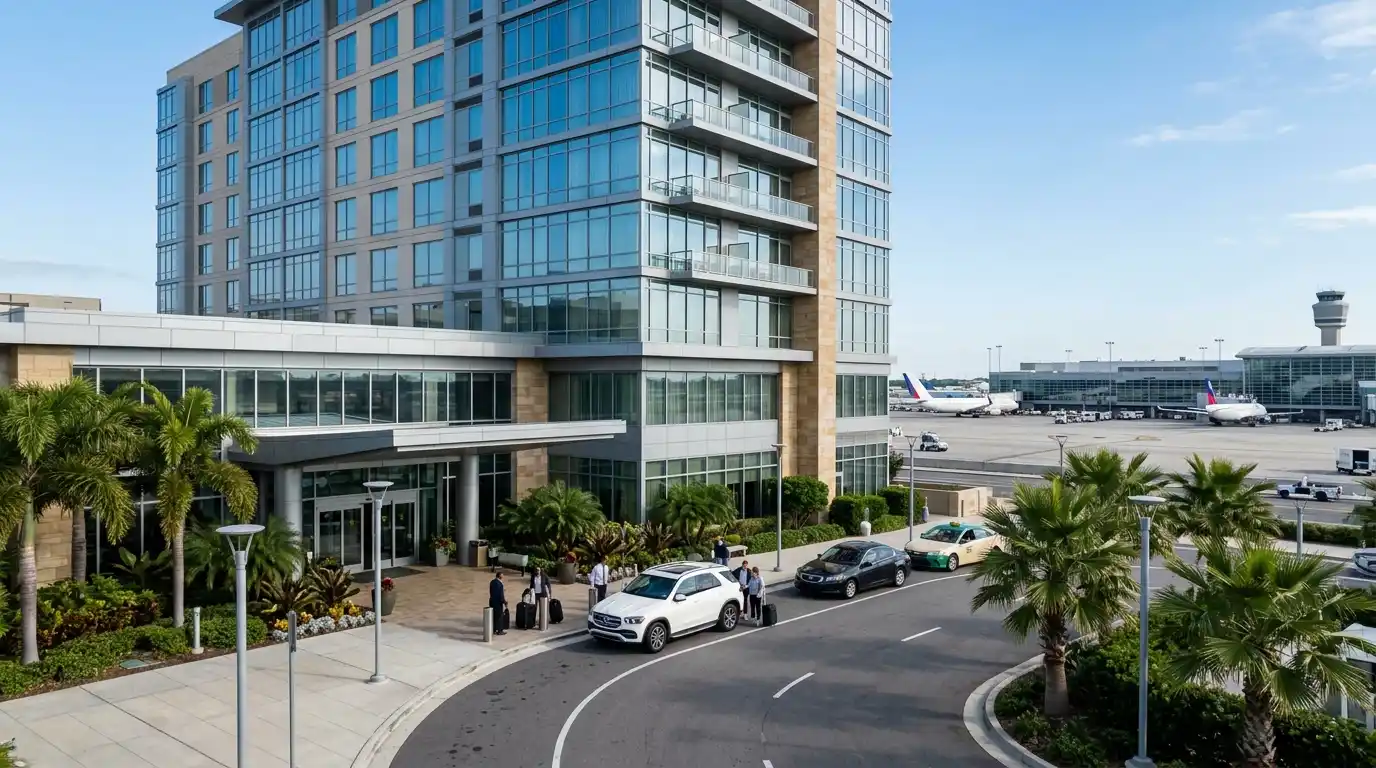 Luxury hotel property