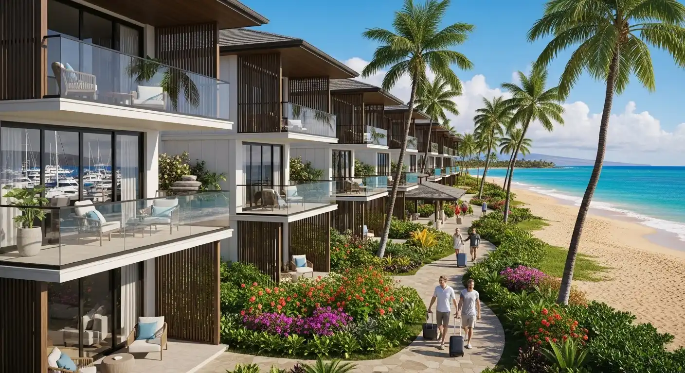 Luxury hotel property