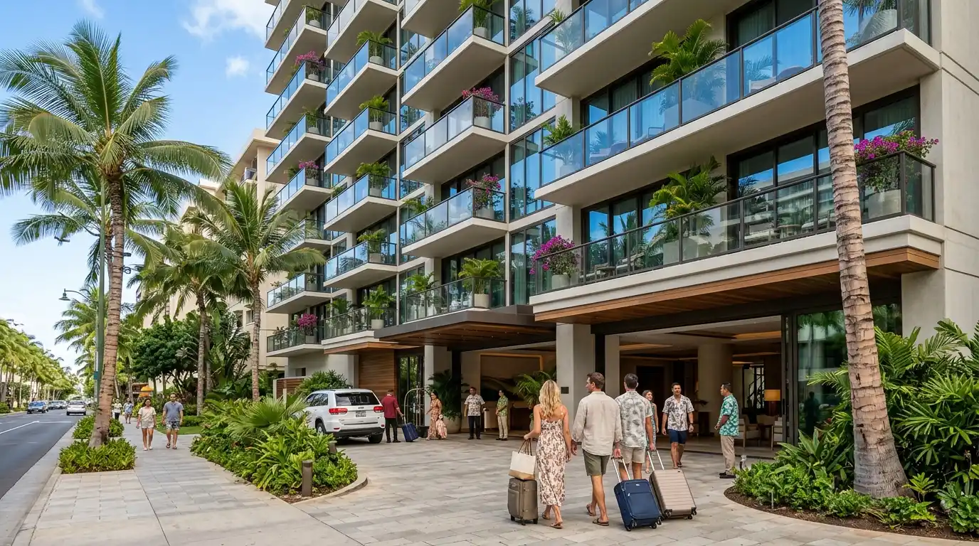 Luxury hotel property
