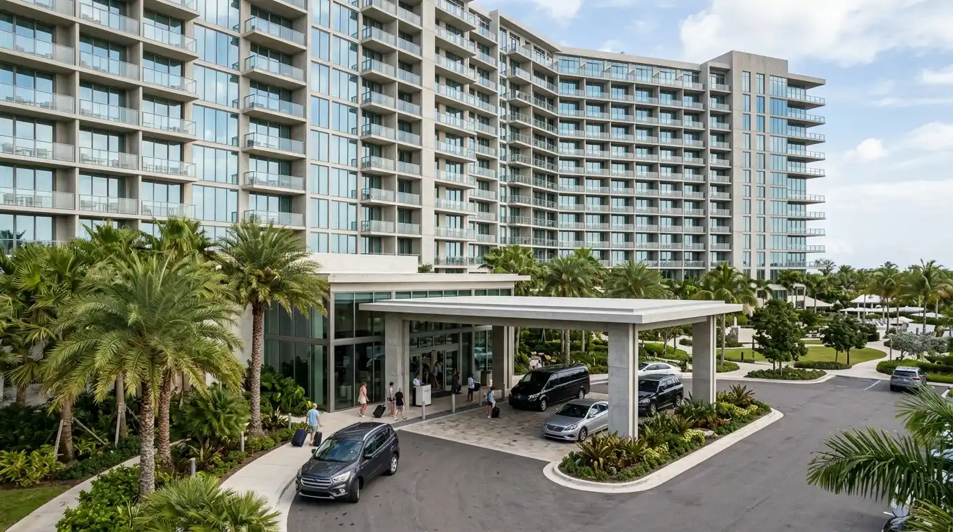 Luxury hotel property