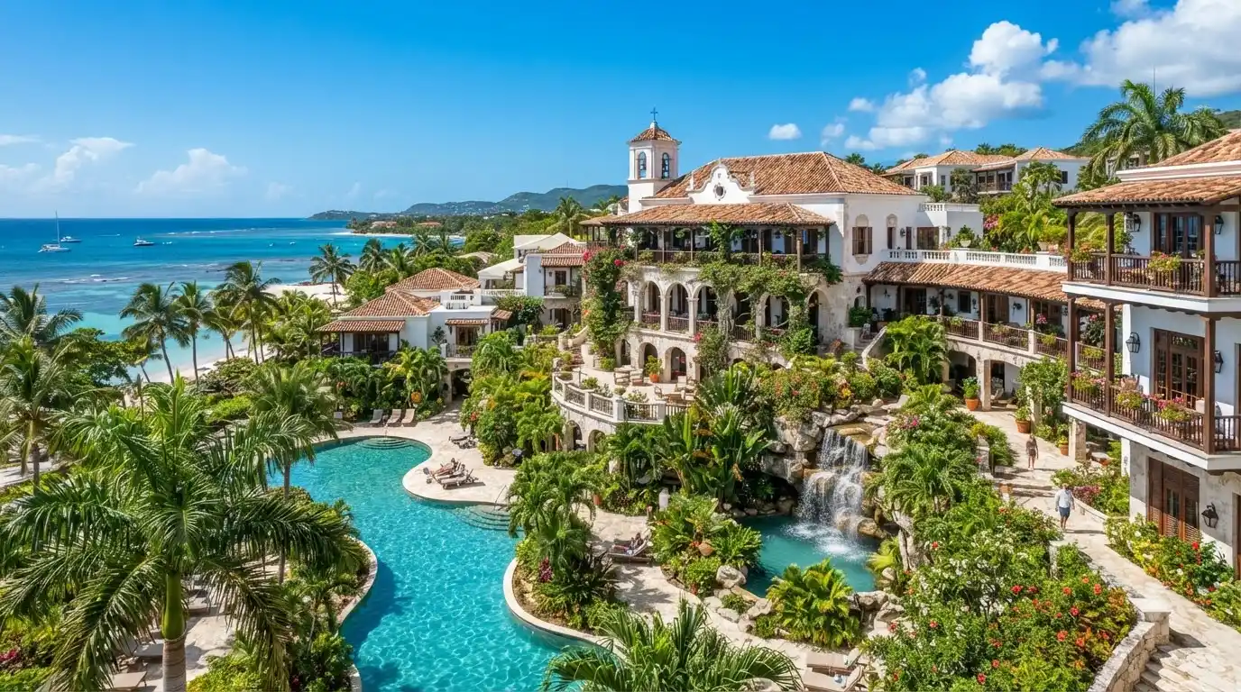 Luxury hotel property